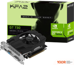 Видеокарта KFA2 GEFORCE GT 730 4GB DDR3 73GQF8HX00HK (29871)
