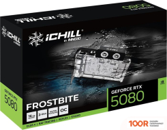 Видеокарта Inno3D GEFORCE RTX 5080 ICHILL FROSTBITE C50803-16D7X-1760FB (29855)