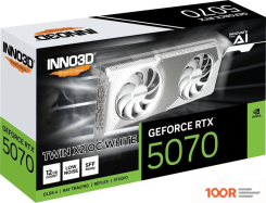 Видеокарта Inno3D GEFORCE RTX 5070 TWIN X2 OC WHITE N50702-12D7X-195064W (29853)