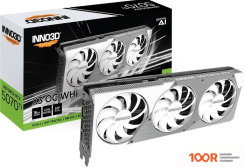 Видеокарта Inno3D GEFORCE RTX 5070 TI X3 OC WHITE N507T3-16D7X-176068W (29850)