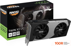 Видеокарта Inno3D GEFORCE RTX 5060 TI 8GB TWIN X2 OC N506T2-08D7X-193075N (29841)