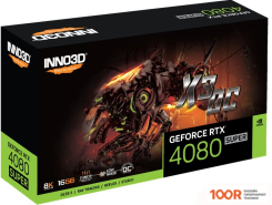 Видеокарта Inno3D GEFORCE RTX 4080 SUPER X3 OC N408S3-166XX-187049N (29826)