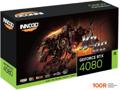 Видеокарта Inno3D GEFORCE RTX 4080 16GB X3 OC N40803-166XX-187049N (29821)