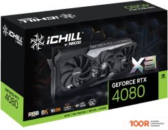 Видеокарта Inno3D GEFORCE RTX 4080 16GB ICHILL X3 C40803-166XX-187049H (29819)