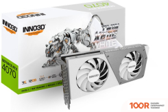 Видеокарта Inno3D GEFORCE RTX 4070 TWIN X2 OC WHITE N40702-126XX-185252W (29815)