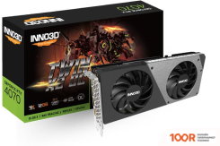 Видеокарта Inno3D GEFORCE RTX 4070 TWIN X2 OC N40702-126XX-185252N (29813)