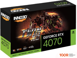 Видеокарта Inno3D GEFORCE RTX 4070 TWIN X2 N40702-126X-185252N (29812)