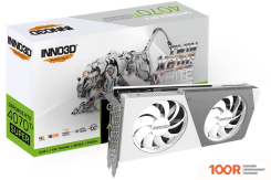 Видеокарта Inno3D GEFORCE RTX 4070 TI SUPER TWIN X2 OC WHITE N407TS2-166XX-186156W (29807)