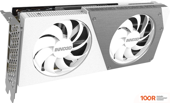 Видеокарта Inno3D GEFORCE RTX 4070 TI SUPER TWIN X2 OC WHITE N407TS2-166XX-186156W (29807)