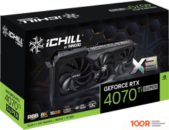 Видеокарта Inno3D GEFORCE RTX 4070 TI SUPER ICHILL X3 C407TS3-166XX-186148H (29804)
