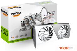 Видеокарта Inno3D GEFORCE RTX 4060 TWIN X2 OC WHITE N40602-08D6X-173051W (29794)