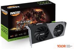 Видеокарта Inno3D GEFORCE RTX 4060 TWIN X2 OC N40602-08D6X-173051N (29793)