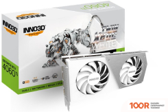 Видеокарта Inno3D GEFORCE RTX 4060 TI 8GB TWIN X2 OC WHITE N406T2-08D6X-171153W (29790)