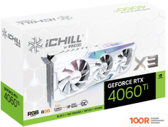 Видеокарта Inno3D GEFORCE RTX 4060 TI 8GB ICHILL X3 WHITE C406T3-08D6X-17113280 (29787)