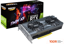 Видеокарта Inno3D GEFORCE RTX 3060 TI TWIN X2 LHR 8GB GDDR6 N306T2-08D6-119032DH (29748)