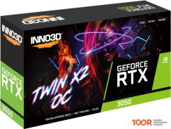 Видеокарта Inno3D GEFORCE RTX 3050 TWIN X2 OC N30502-08D6X-11902130 (29738)