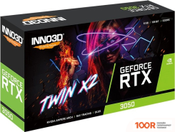 Видеокарта Inno3D GEFORCE RTX 3050 TWIN X2 6GB N30502-06D6-1711VA60 (29735)