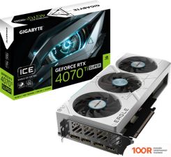 Видеокарта Gigabyte GEFORCE RTX 4070 TI SUPER EAGLE OC ICE 16G GV-N407TSEAGLEOC ICE-16GD (29557)