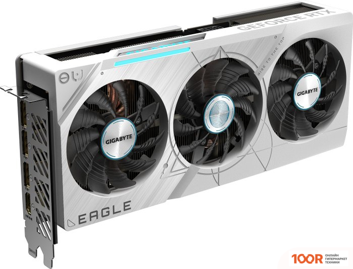 Видеокарта Gigabyte GEFORCE RTX 4070 SUPER EAGLE OC ICE 12G GV-N407SEAGLEOC ICE-12GD (29538)