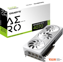 Видеокарта Gigabyte GEFORCE RTX 4070 AERO 12G GV-N4070AERO-12GD (29528)
