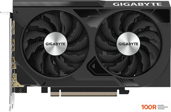 Видеокарта Gigabyte GEFORCE RTX 4060 WINDFORCE 8G GV-N4060WF2-8GD (29526)