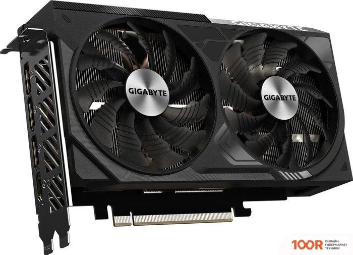Видеокарта Gigabyte GEFORCE RTX 4060 TI WINDFORCE OC V2 8G GV-N406TWF2OCV2-8GD (29525)