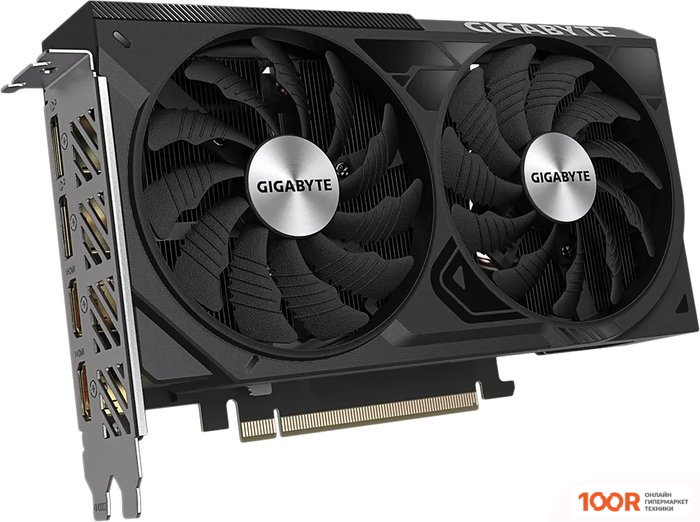 Видеокарта Gigabyte GEFORCE RTX 4060 TI WINDFORCE 8G GV-N406TWF2-8GD (29522)