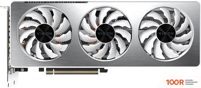 Видеокарта Gigabyte GEFORCE RTX 3060 TI VISION 8G GV-N306TVISION-8GD (29455)