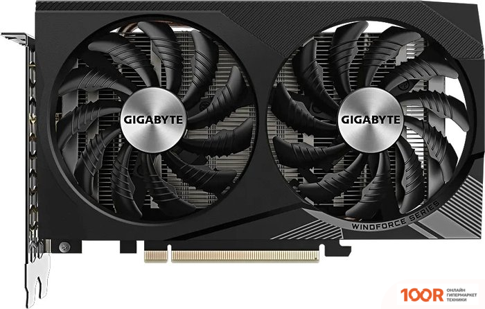 Видеокарта Gigabyte GEFORCE RTX 3050 WINDFORCE V2 8G GV-N3050WF2V2-8GD (29432)