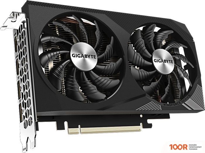 Видеокарта Gigabyte GEFORCE RTX 3050 WINDFORCE OC V2 8G GV-N3050WF2OCV2-8GD (29431)