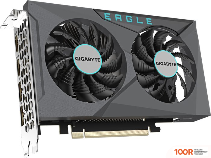 Видеокарта Gigabyte GEFORCE RTX 3050 EAGLE OC 6GB GV-N3050EAGLE OC-6GD (29424)