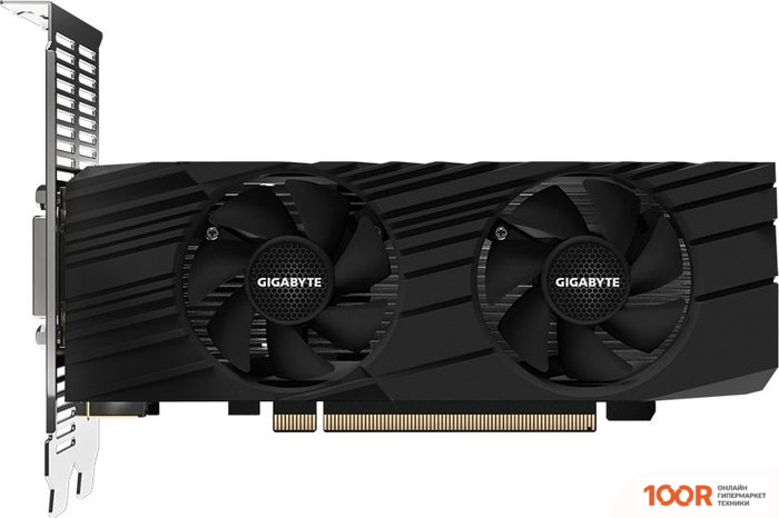 Видеокарта Gigabyte GEFORCE GTX 1650 D6 OC LOW PROFILE 4GB GDDR6 GV-N1656OC-4GL (29397)