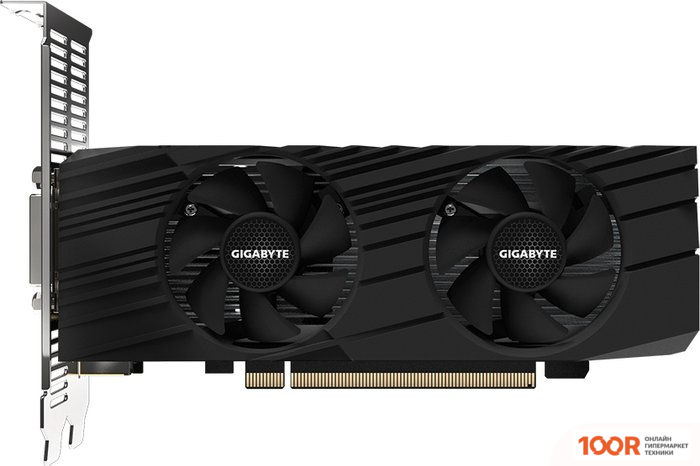 Видеокарта Gigabyte GEFORCE GTX 1630 D6 LOW PROFILE 4G GV-N1630D6-4GL (29383)