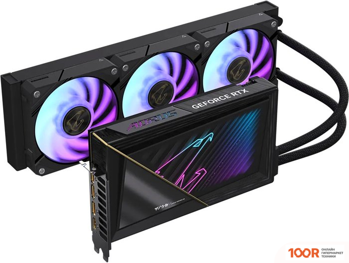 Видеокарта Gigabyte AORUS GEFORCE RTX 5090 XTREME WATERFORCE 32G GV-N5090AORUSX W-32GD (29360)