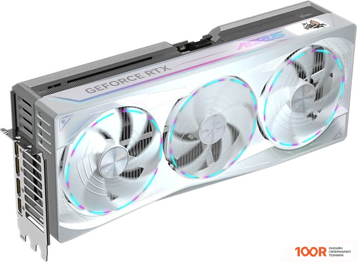 Видеокарта Gigabyte AORUS GEFORCE RTX 5090 MASTER ICE 32G GV-N5090AORUSM ICE-32GD (29359)