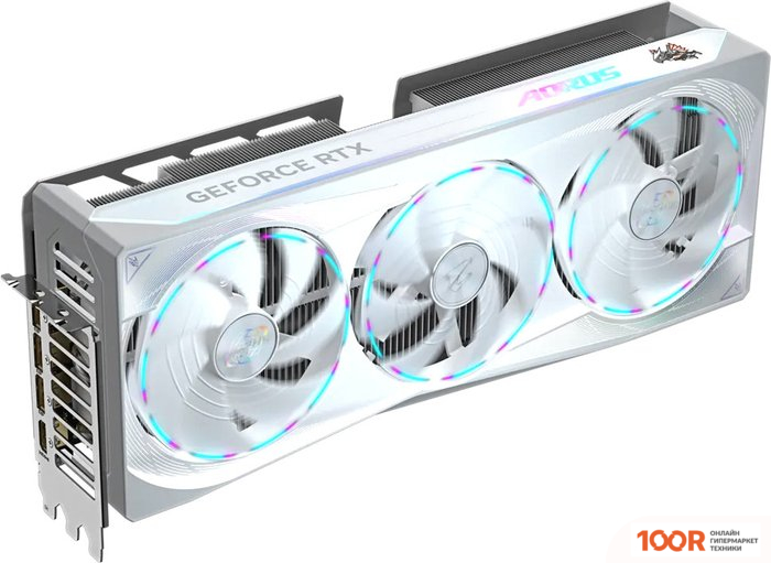 Видеокарта Gigabyte AORUS GEFORCE RTX 5080 MASTER ICE 16G GV-N5080AORUSM ICE-16GD (29355)