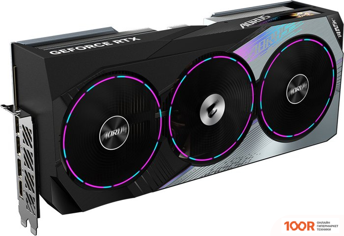 Видеокарта Gigabyte AORUS GEFORCE RTX 4080 16GB MASTER GV-N4080AORUS M-16GD (29342)
