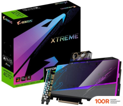 Видеокарта Gigabyte AORUS GEFORCE RTX 4070 TI 12GB XTREME WATERFORCE WB GV-N407TAORUSX WB-12GD (29339)