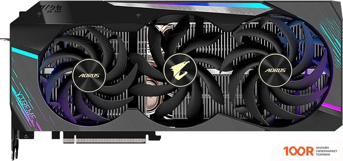 Видеокарта Gigabyte AORUS GEFORCE RTX 3080 XTREME 10G (REV. 2.0) (29322)