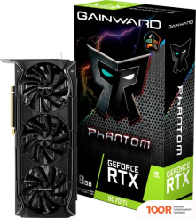 Видеокарта Gainward GEFORCE RTX 3070 TI PHANTOM 8GB NED307T019P2-1047M (29239)