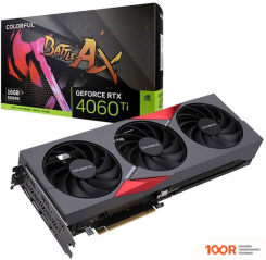 Видеокарта Colorful GEFORCE RTX 4060 TI NB EX OC 16GB-V (29027)
