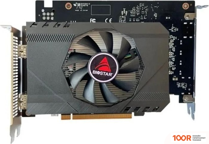Видеокарта BIOSTAR RADEON RX 6400 4GB GDDR6 VA6406RA46 (28962)