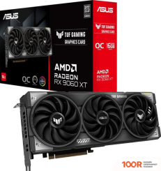 Видеокарта ASUS TUF GAMING RADEON RX 9060 XT OC EDITION 16GB GDDR6 TUF-RX9060XT-O16G-GAMING (28917)