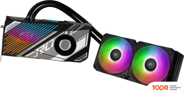 Видеокарта ASUS ROG STRIX LC GEFORCE RTX 4090 24GB GDDR6X OC EDITION ROG-STRIX-LC-RTX4090-O24G-GAMING (28821)