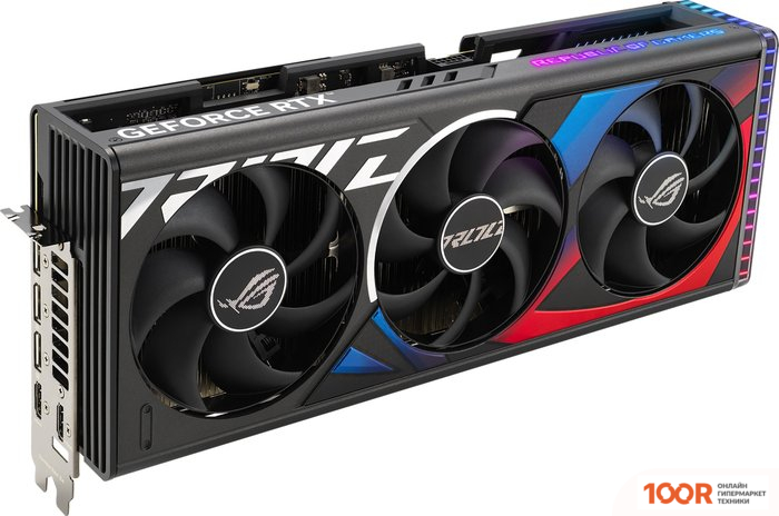 Видеокарта ASUS ROG STRIX GEFORCE RTX 4080 SUPER 16GB GDDR6X OC EDITION ROG-STRIX-RTX4080S-O16G-GAMING (28806)