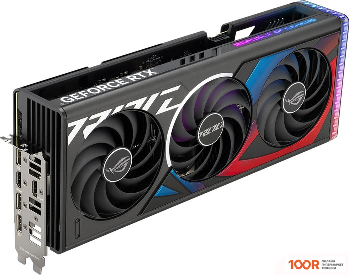 Видеокарта ASUS ROG STRIX GEFORCE RTX 4070 TI SUPER 16GB GDDR6X OC EDITION ROG-STRIX-RTX4070TIS-O16G-GAMING (28800)