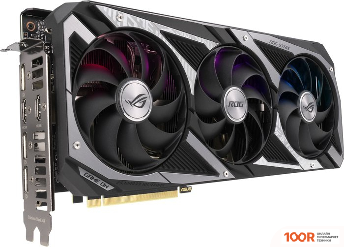 Видеокарта ASUS ROG STRIX GEFORCE RTX 3060 V2 12GB GDDR6 (28770)