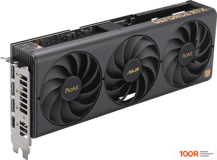 Видеокарта ASUS PROART GEFORCE RTX 4070 SUPER 12GB GDDR6X OC EDITION PROART-RTX4070S-O12G (28719)