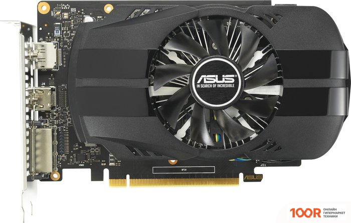 Видеокарта ASUS PHOENIX GEFORCE GTX 1650 EVO OC EDITION 4GB GDDR6 PH-GTX1650-O4GD6-P-EVO (28681)