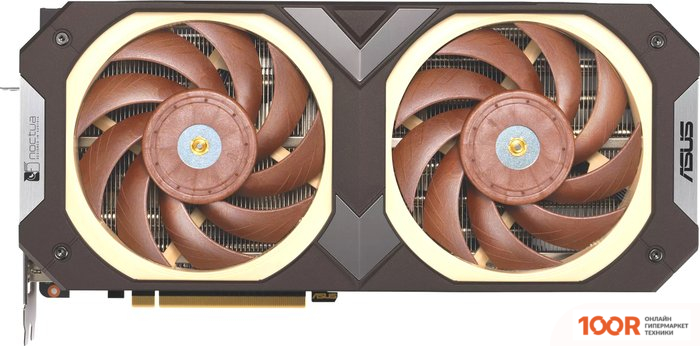 Видеокарта ASUS GEFORCE RTX 4080 16GB GDDR6X NOCTUA OC EDITION RTX4080-O16G-NOCTUA (28670)